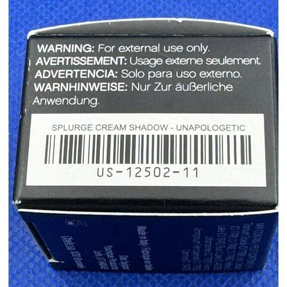 New Younique Splurge Cream Shadow Unapologetic Matte Orange Jar Eyeshadow - Picture 4 of 7